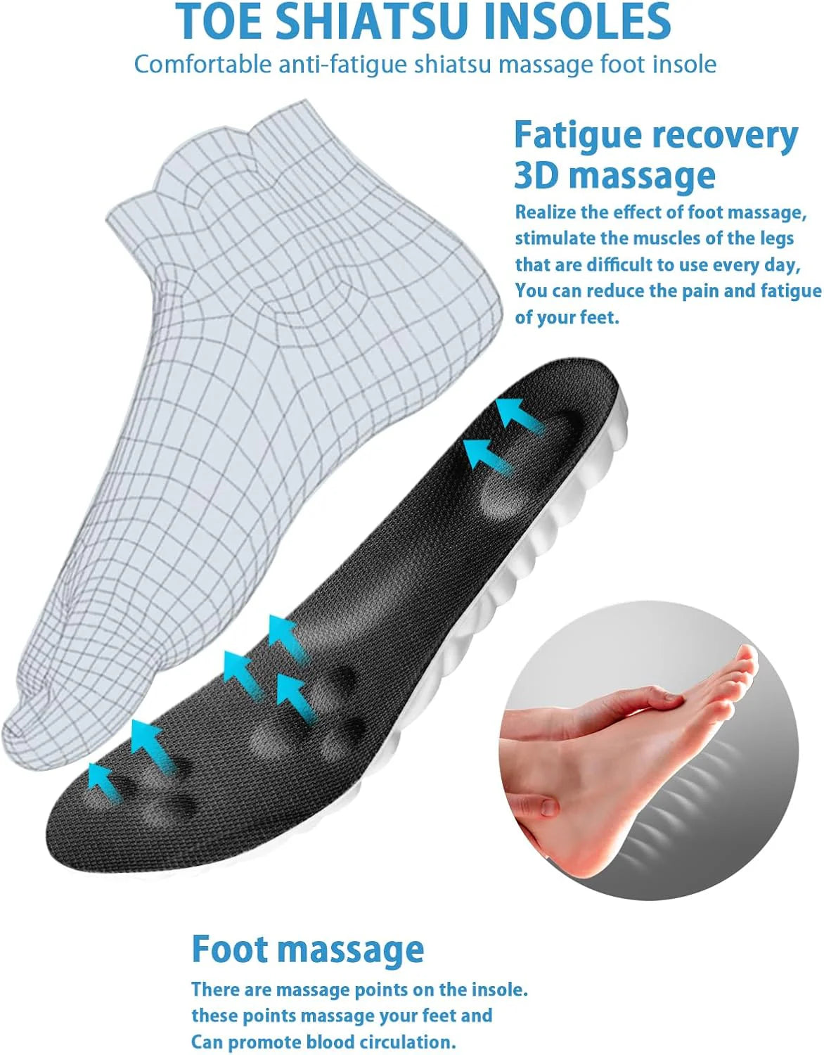 4D Memory Foam Insoles