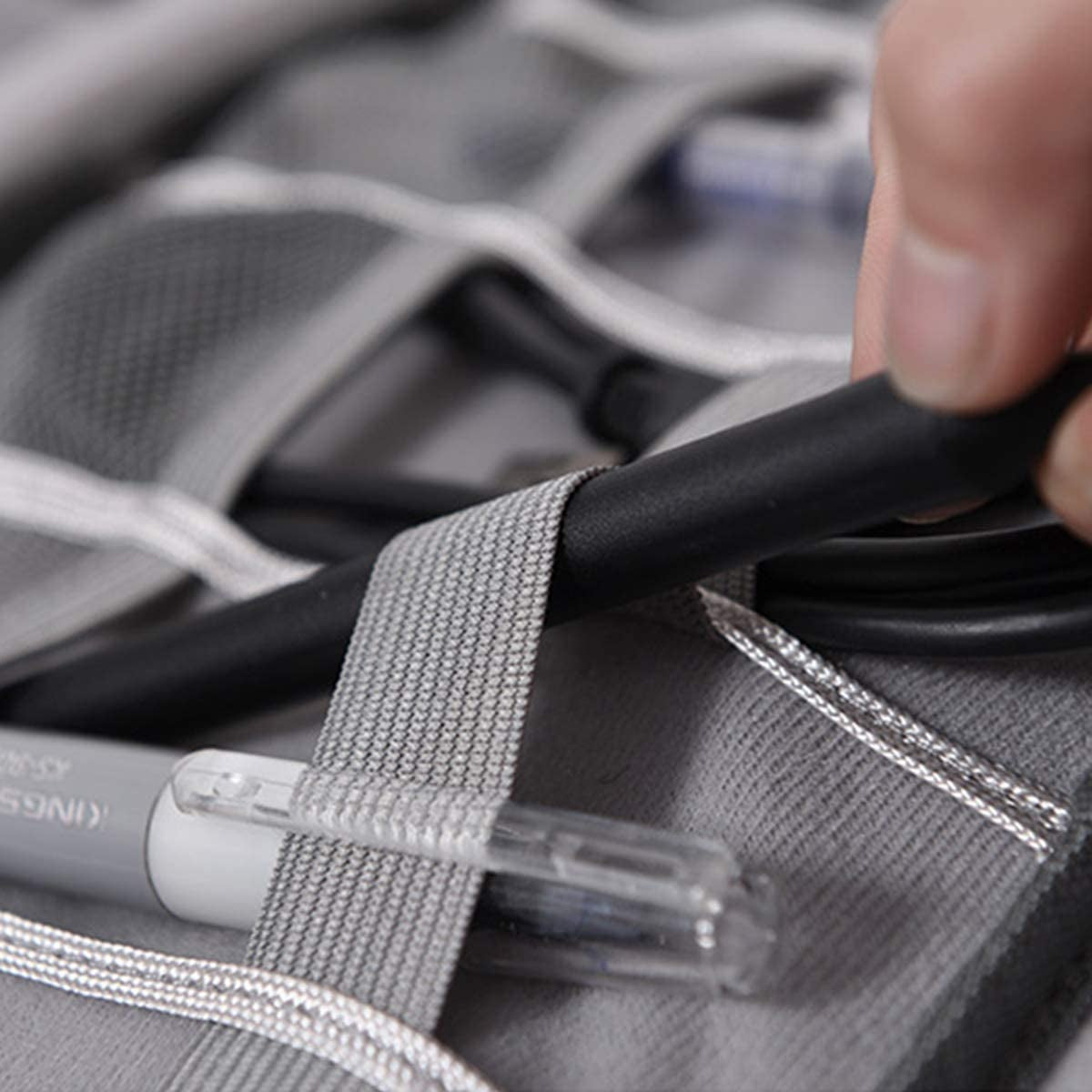 Ty Wats Portable Electronics Organizer – Travel Case for Tech Accessories & Cables