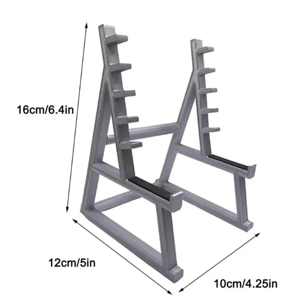 Squat Rack Pen Holder Fun Desk Accessories for Office Funny Pen Holder for Men Desk Mini Pen Organizer