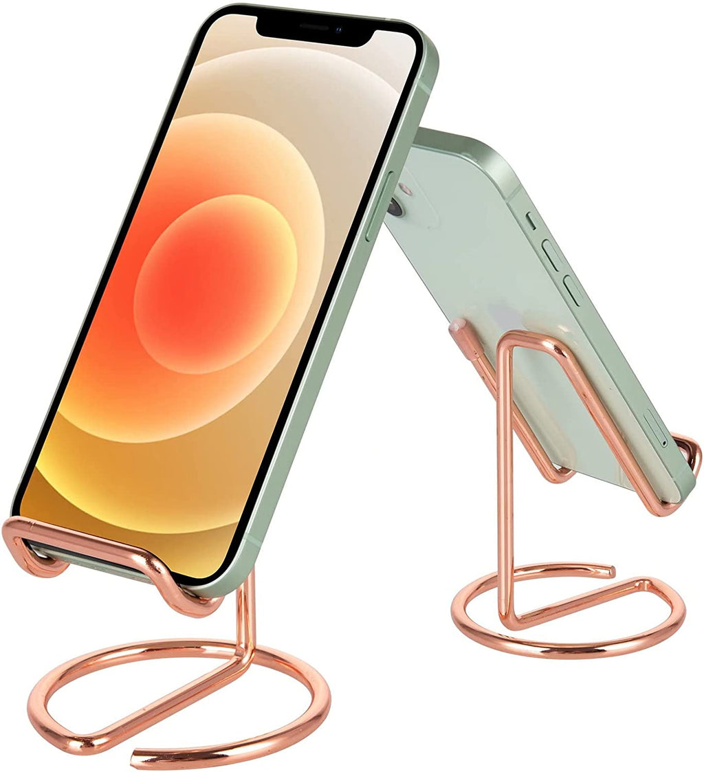 Ty Wats Minimalist Adjustable Phone Stand – Sturdy Aluminum Desktop Dock